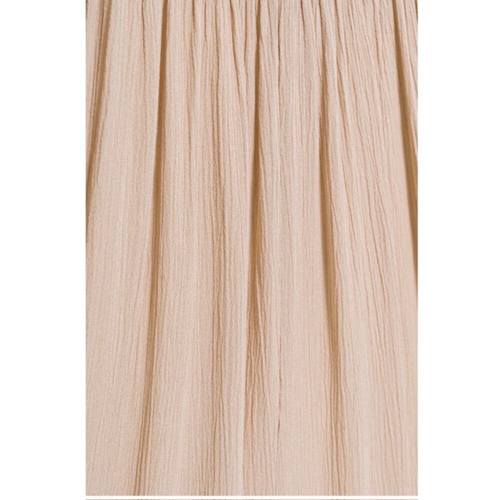 Zenana - Woven Crinkle Gauze Long Skirt - Large - Picture 4 of 6